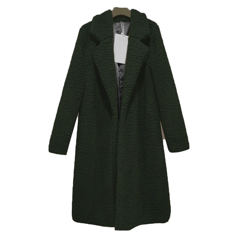 Lamb Velvet Fleece Lapel Coat – view 10 of 11 | My Dressing Room