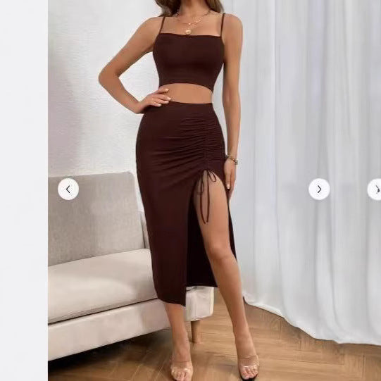 Sleeveless Split Midi Dress Set – view 4 of 5 | My Dressing Room