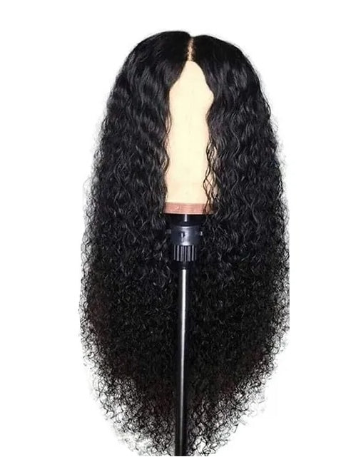 Long Curly Black Lace Front Wig – view 4 of 4