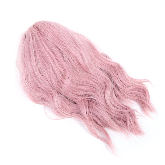 Pastel Curly Short Bob Synthetic Wig – main view | My Dressing Room