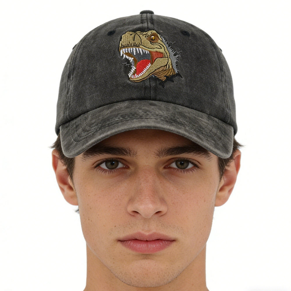 Cute Dinosaur Baseball Cap – main view | My Dressing Room