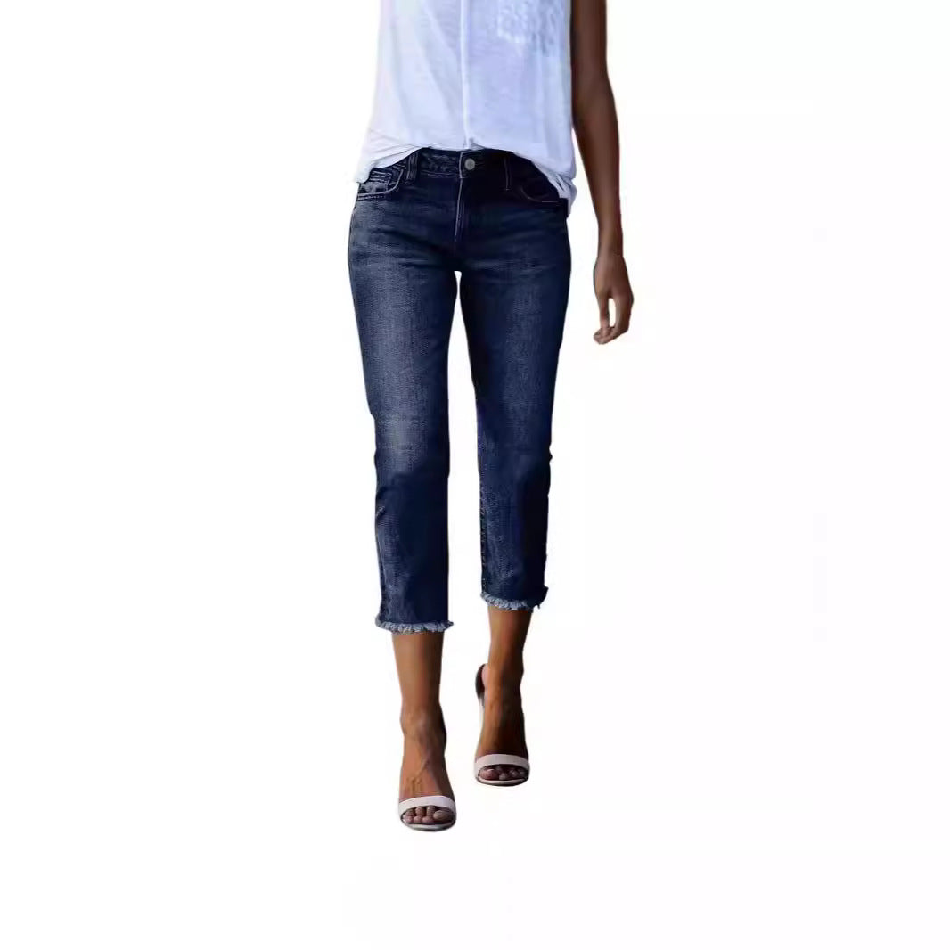 Retro Slim-Fit Stretch Jeans – view 5 of 9 | My Dressing Room