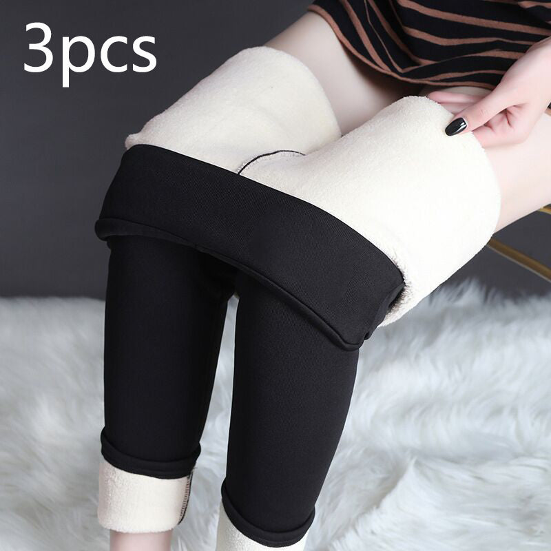 Thick Plush-Lined Winter Leggings - view 5