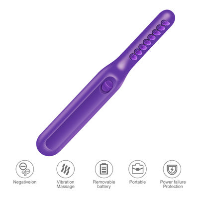Electric Scalp Massage Detangling Brush, purple – view 2 of 5 | My Dressing Room