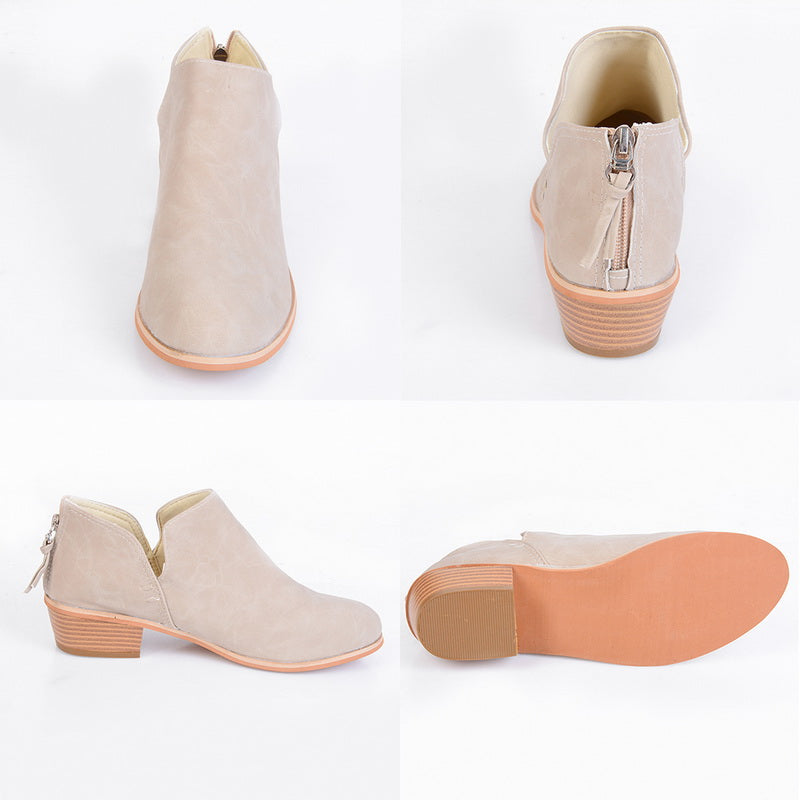 Retro High Heel Ankle Boots – view 6 of 10 | My Dressing Room