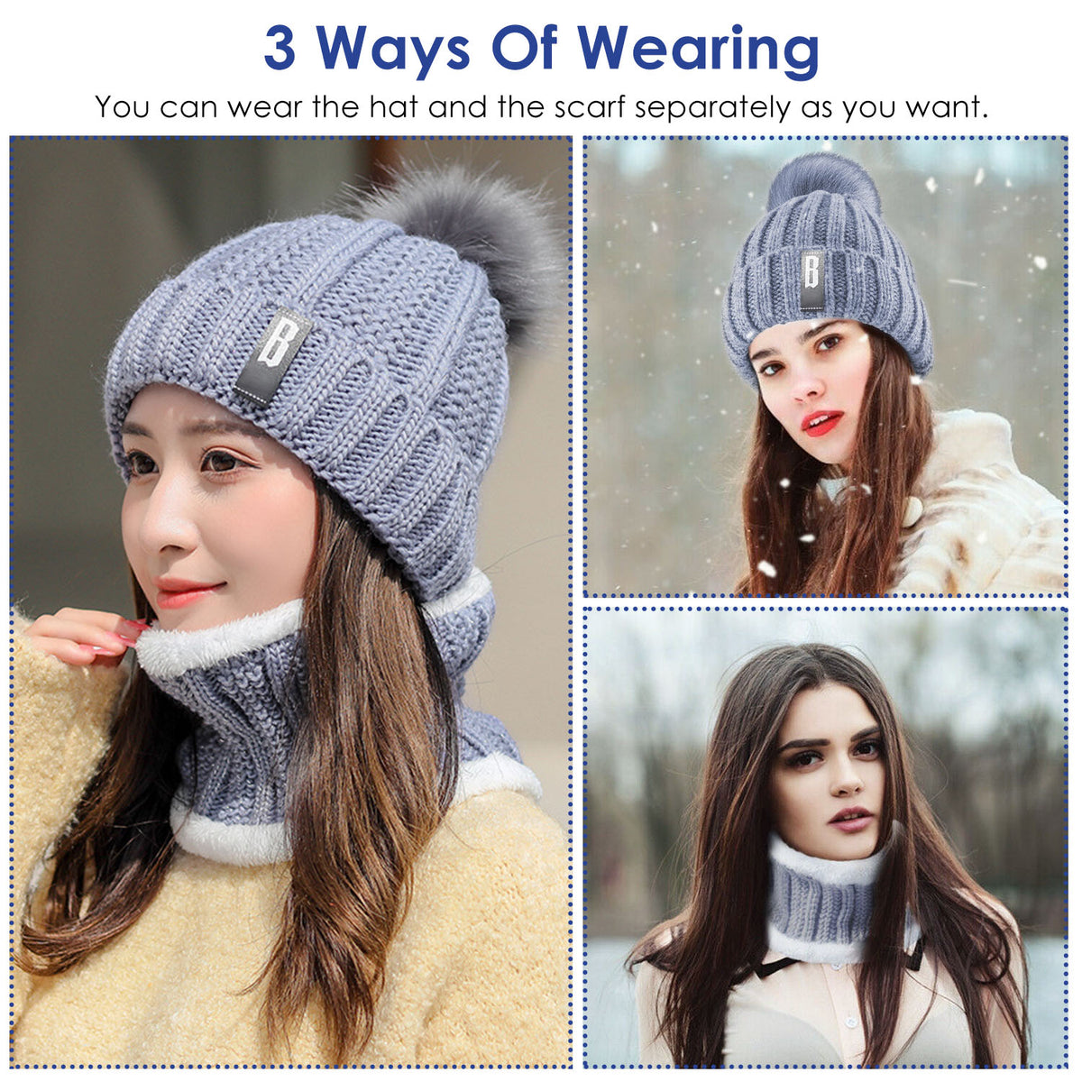 Beanie & Scarf Winter Set – view 8 of 11 | My Dressing Room