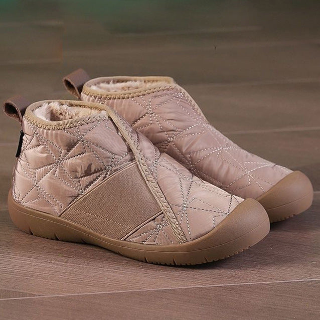 Plush-Lined Flat Snow Boots - view 2