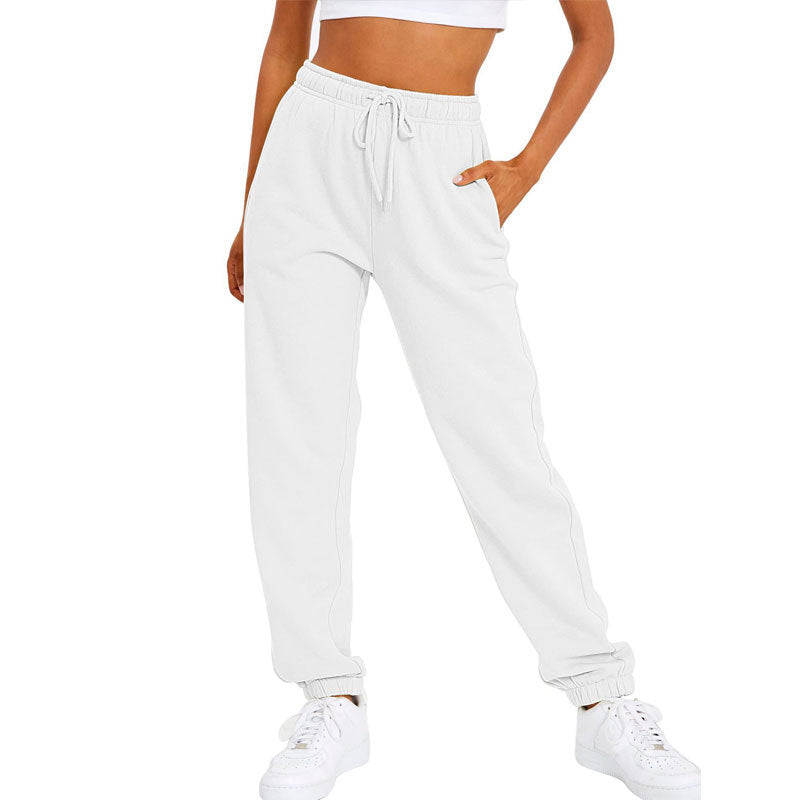 Fleece-Lined High-Waist Jogger Sweatpants - view 5