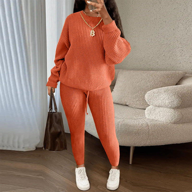 Ribbed Knit Sweater & Pants Set – view 3 of 10 | My Dressing Room