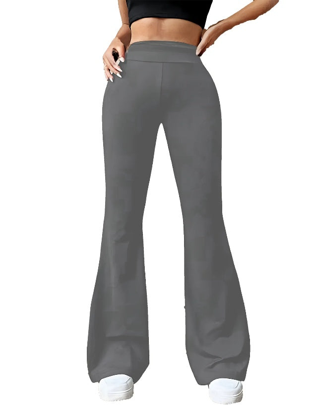 3-Piece High-Waist Flare Yoga Pants – view 2 of 5 | My Dressing Room