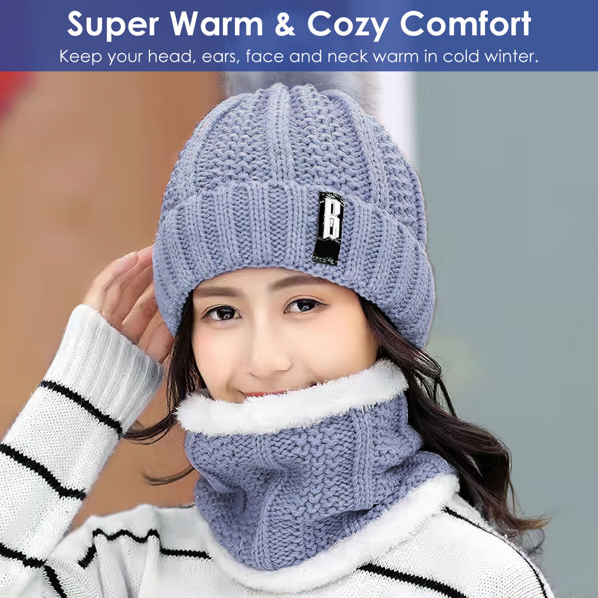 Beanie & Scarf Winter Set – view 3 of 11 | My Dressing Room