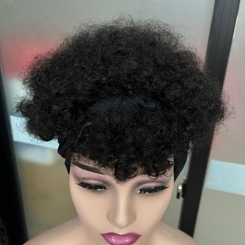 Afro Kinky Curly Headband Wig, Wear and Go – view 4 of 8 | My Dressing Room