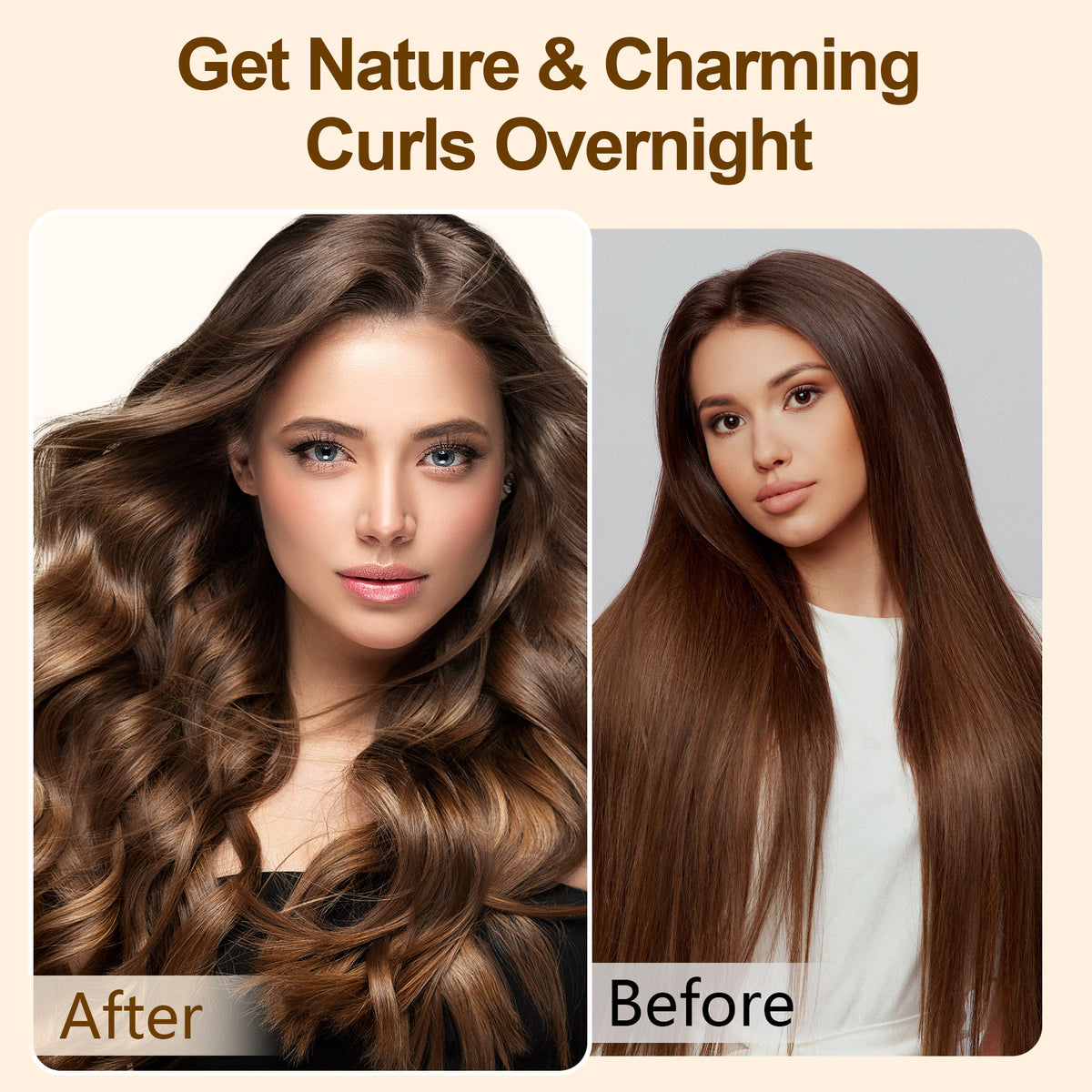 Satin Heatless Curling Rod with Scrunchies - view 3
