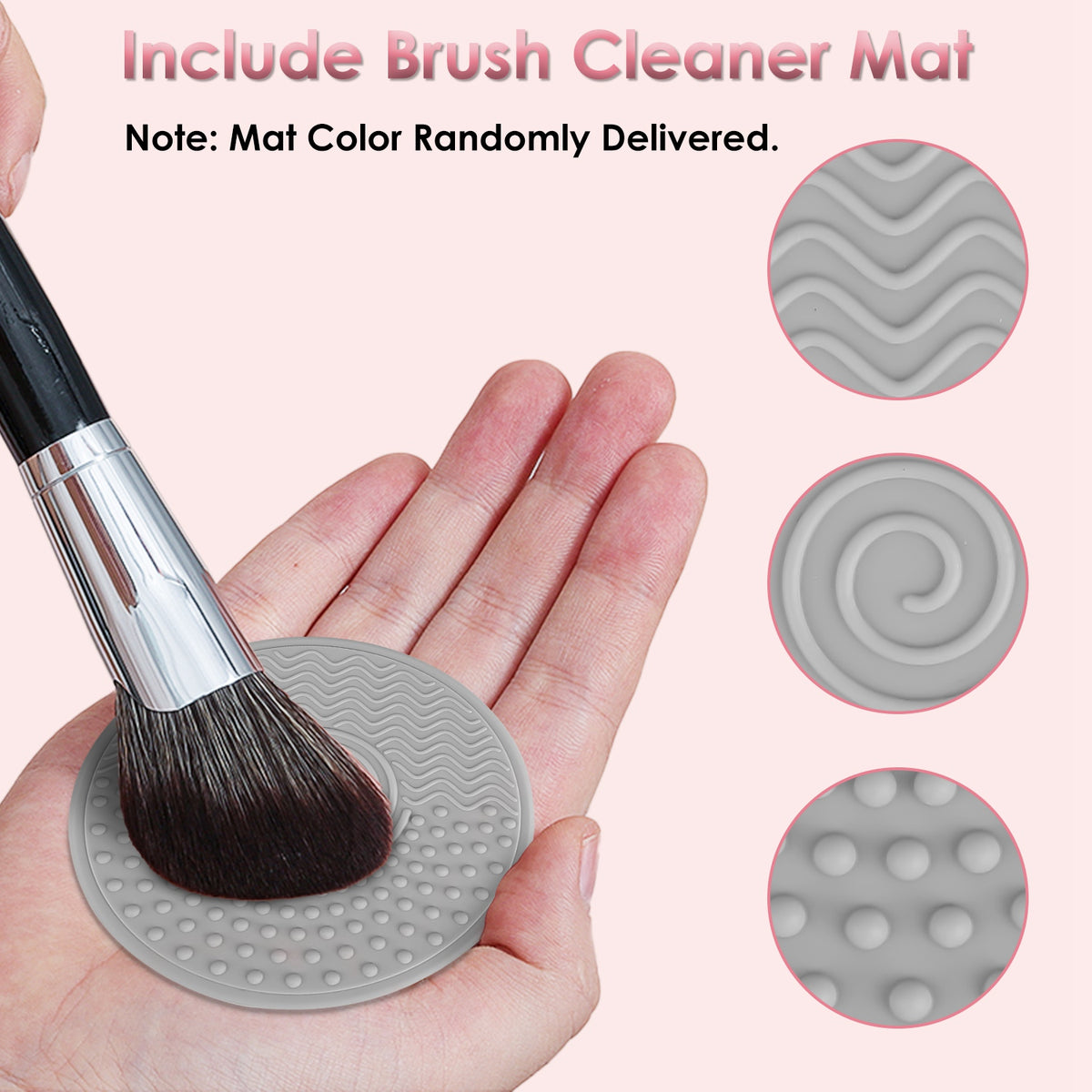4 In 1 Electric Makeup Brush Cleaner USB Powered Automatic Brush Blender Machine With Timer Digital Display Cleaning Drying UV Disinfection Brush Storage For All Types Of Brushes Valentines Day Gift – view 8 of 10 | My Dressing Room