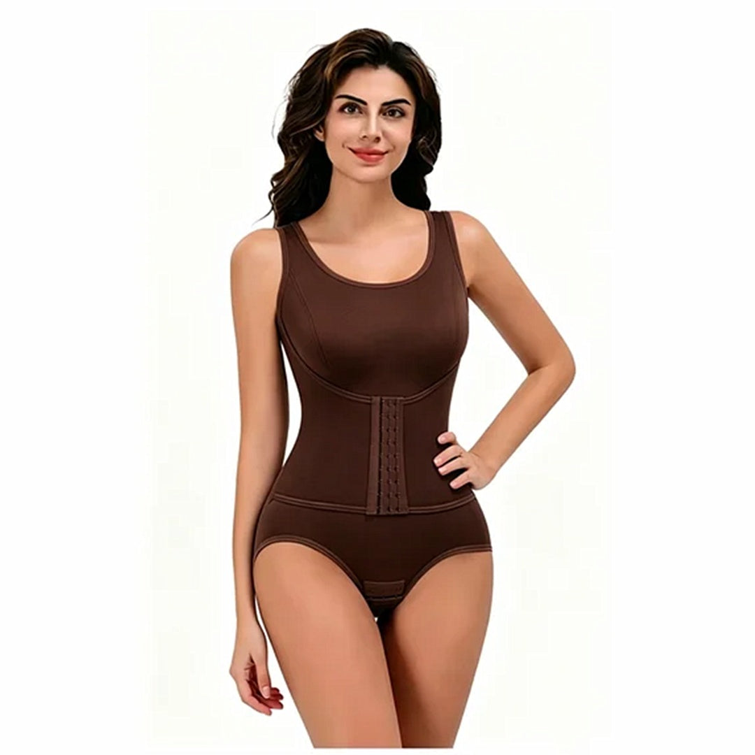 Open-Crotch Sculpting Faja Bodysuit – main view | My Dressing Room