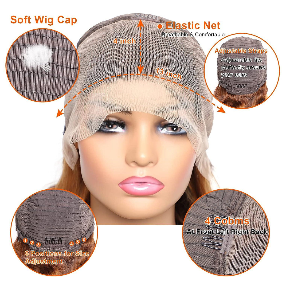 P4/27 13x4 Lace Front Human Hair Wig Body Wave – view 2 of 5 | My Dressing Room