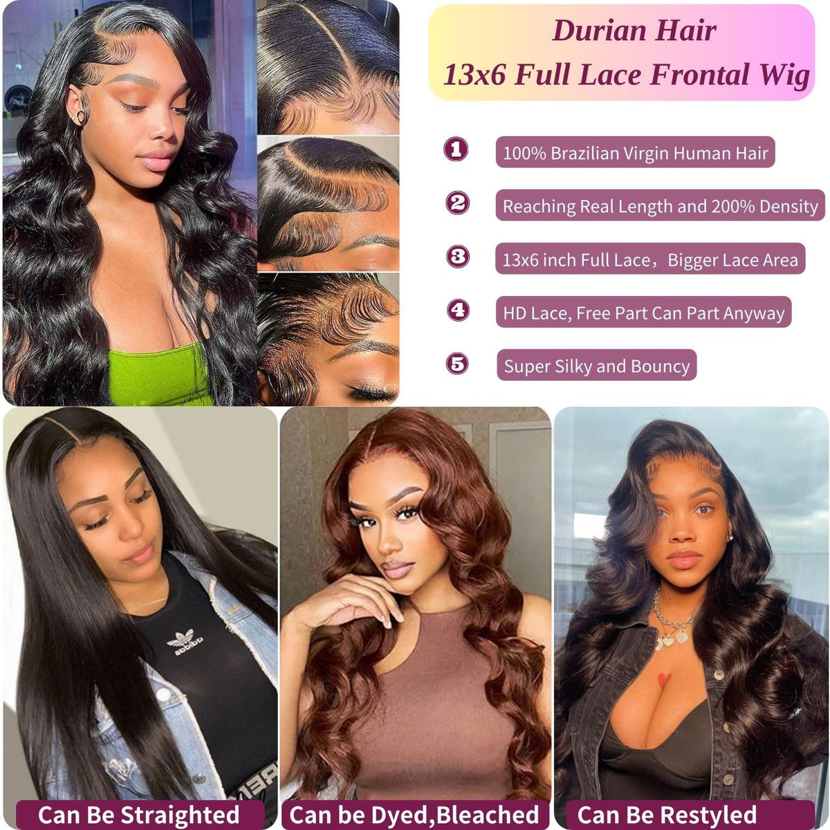 Body Wave 13x6 Lace Front Wig – view 2 of 10