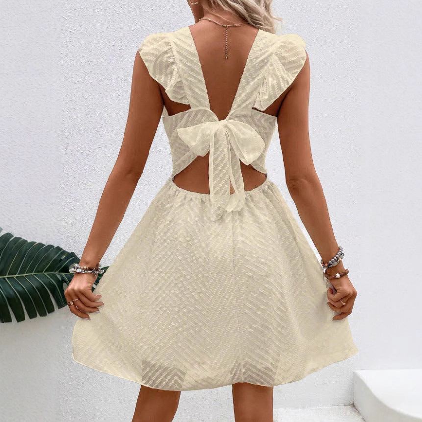 Lace Flounced Midi Dress – view 2 of 8