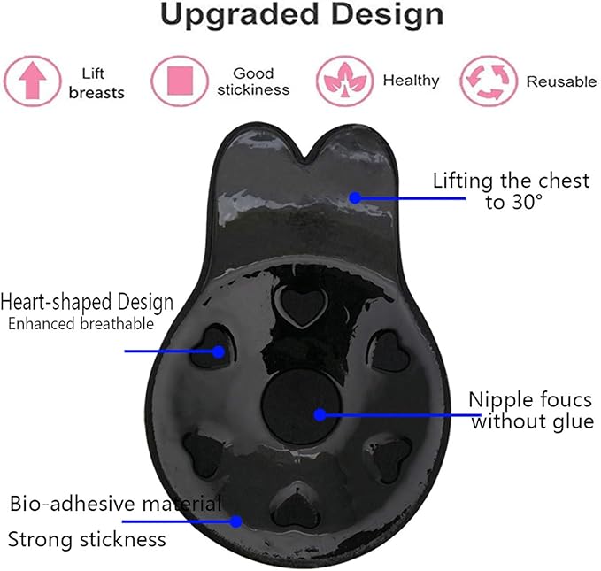 Adhesive Strapless Backless Bra (A/B Cup) - view 5