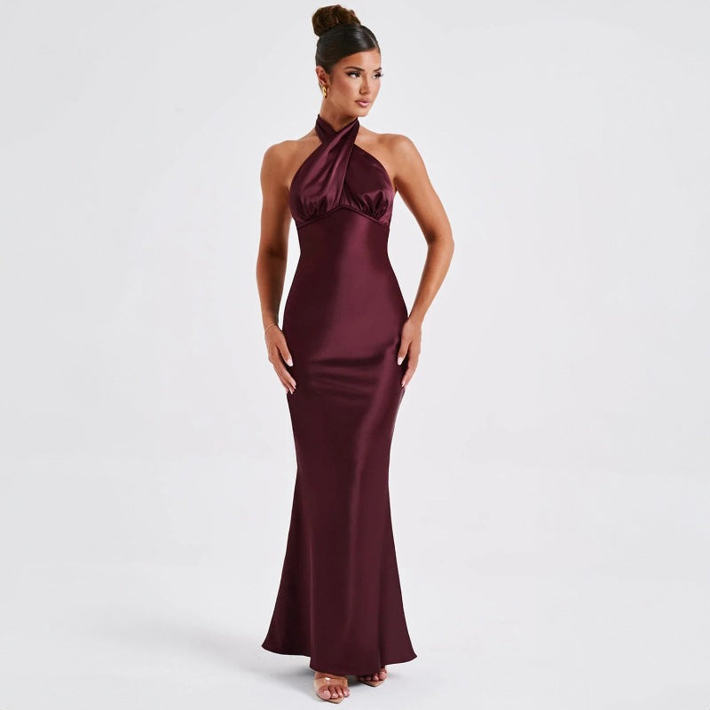 Backless Lace-Up Long Dress – view 5 of 7