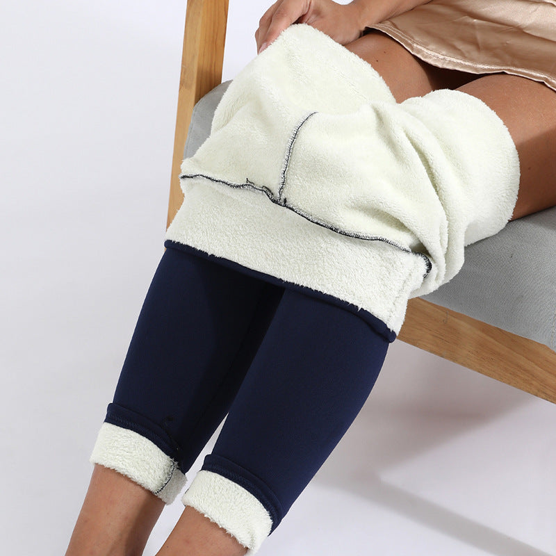 Thick Plush-Lined Winter Leggings - view 2
