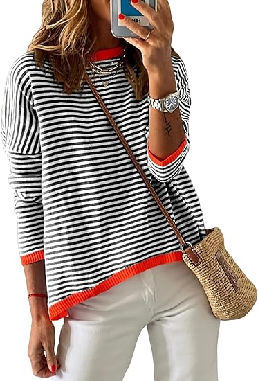 Striped Pullover Hoodie - view 3