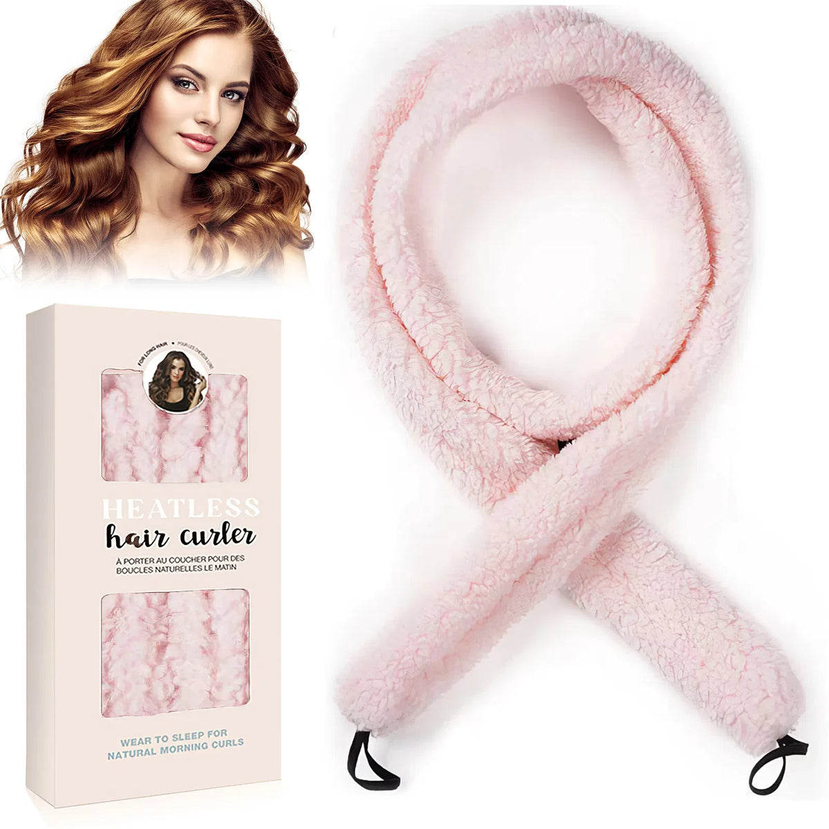 Satin Heatless Curling Set – main view | My Dressing Room