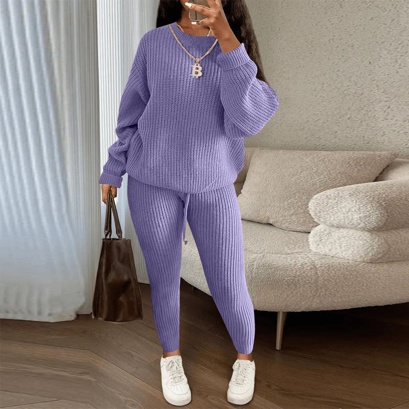 Ribbed Knit Sweater & Pants Set – view 5 of 10 | My Dressing Room