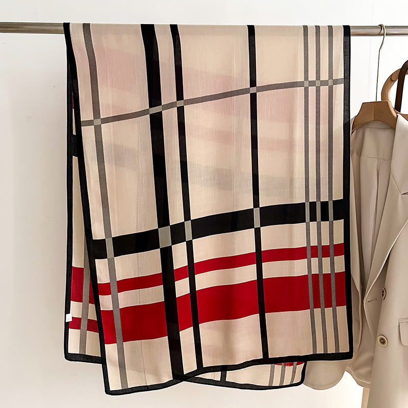 Soft Solid Winter Scarf - view 5