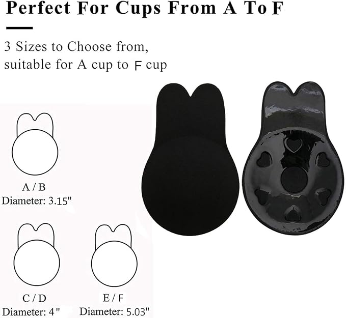 Adhesive Strapless Backless Bra (A/B Cup) - view 4