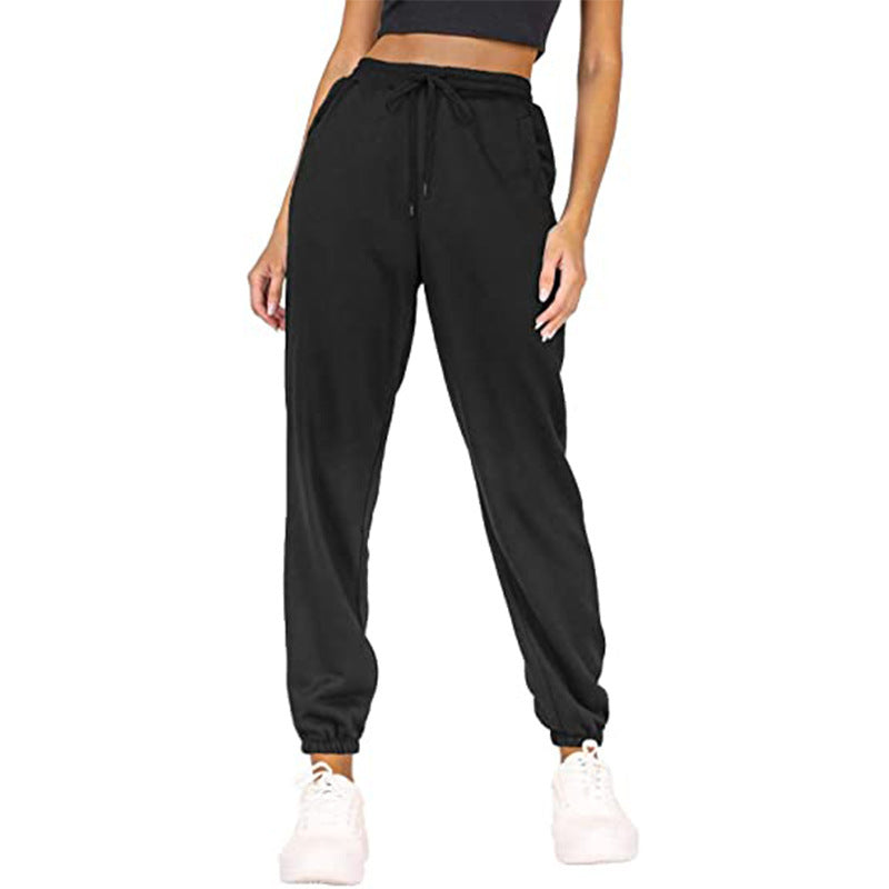 Fleece-Lined High-Waist Jogger Sweatpants - view 6