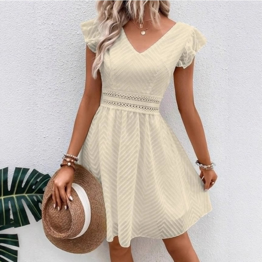 Lace Flounced Midi Dress – view 8 of 8