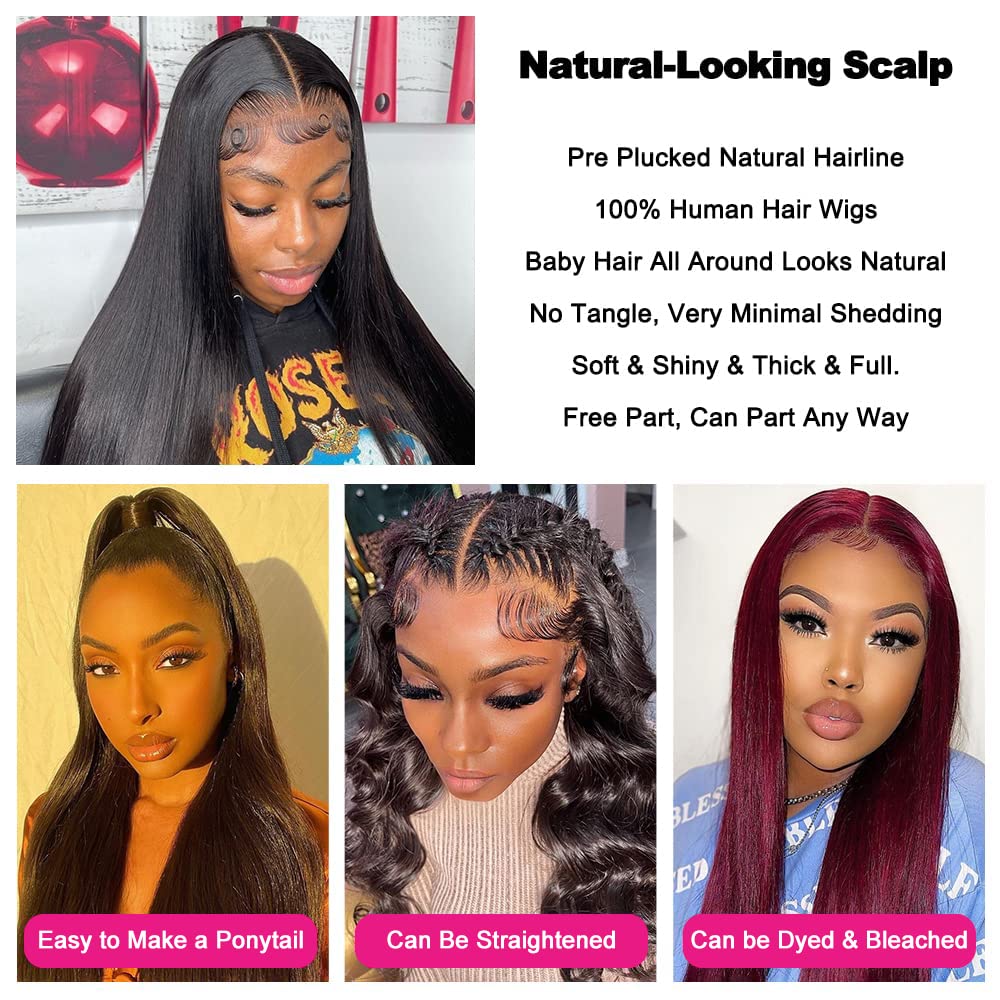 Straight Natural Color Lace Front Wig – view 3 of 5