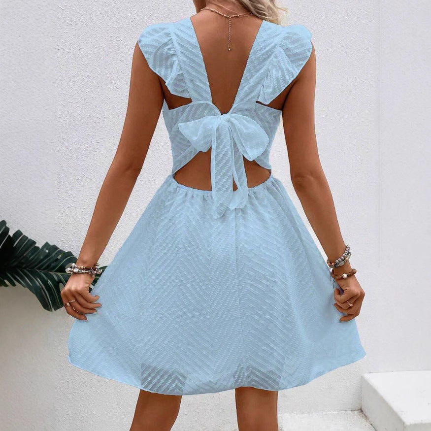 Lace Flounced Midi Dress – view 5 of 8