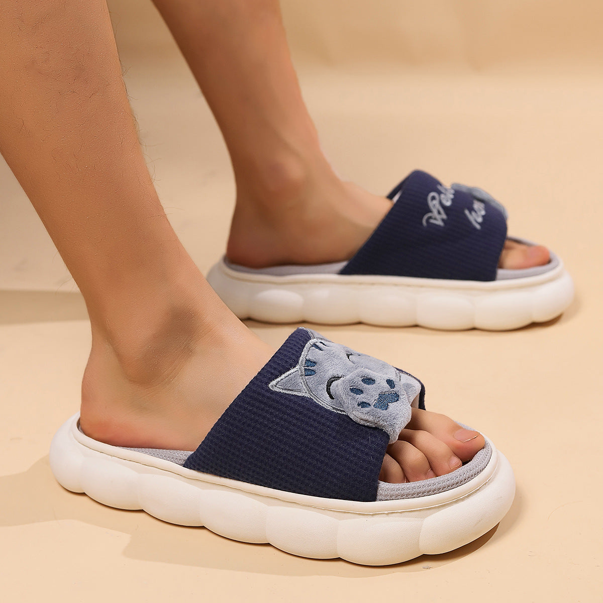 Kitten Plush Home Slippers - view 3