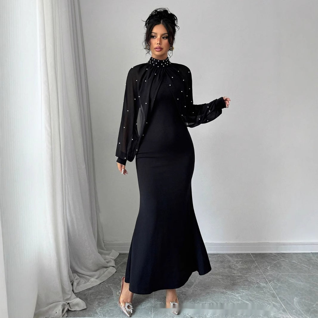 Lace Panel Bodycon Midi Dress – view 3 of 6