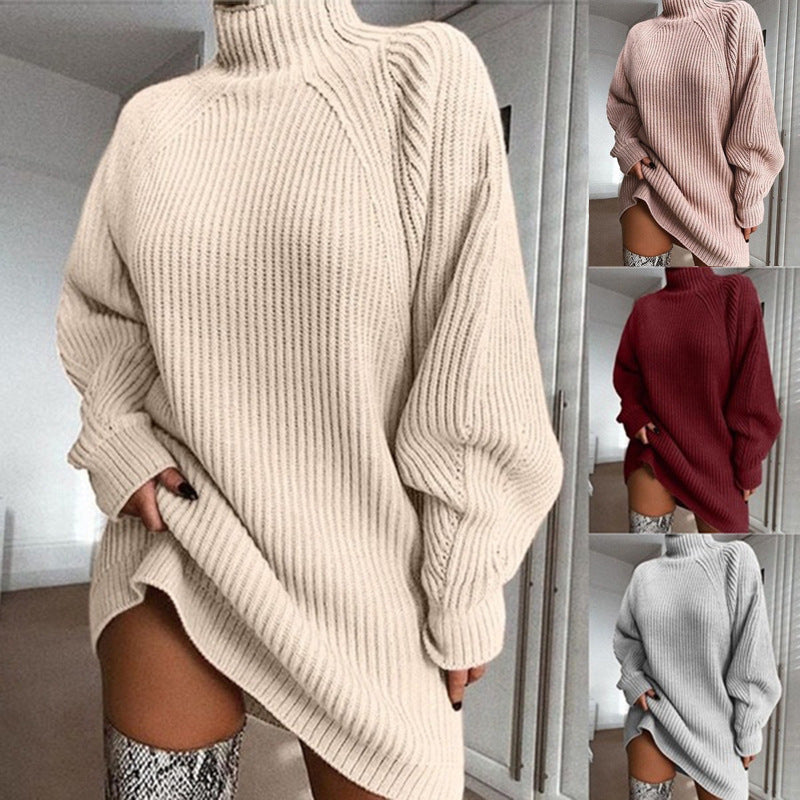 Turtleneck Sweater Dress – view 3 of 10 | My Dressing Room