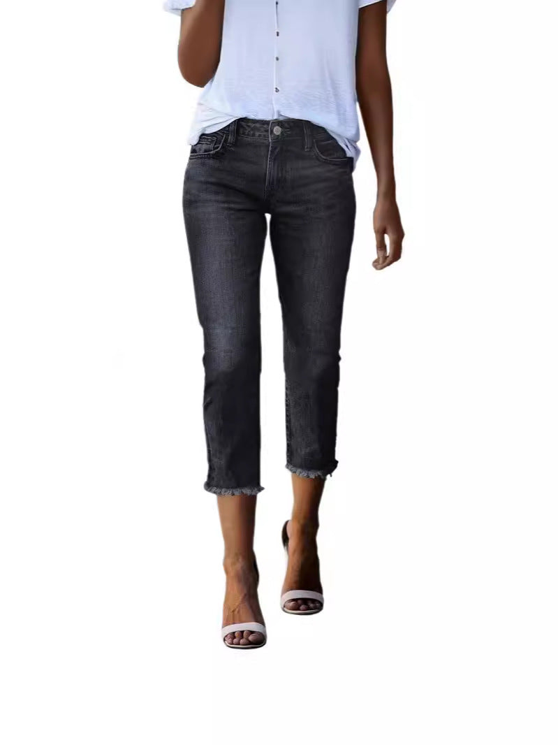 Retro Slim-Fit Stretch Jeans – view 6 of 9 | My Dressing Room