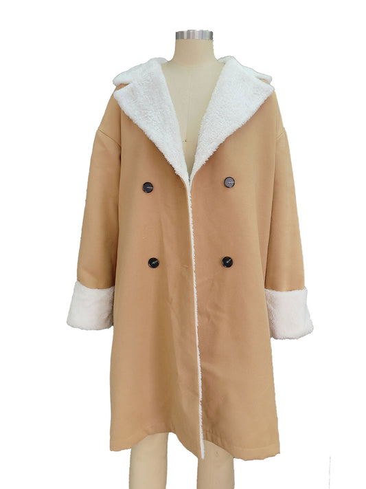 Relaxed Wool-Look Commuter Coat - view 1
