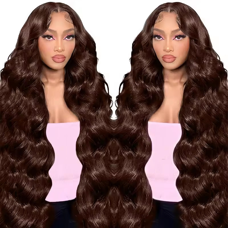 HD Brown Straight Lace Front Wig – view 5 of 5