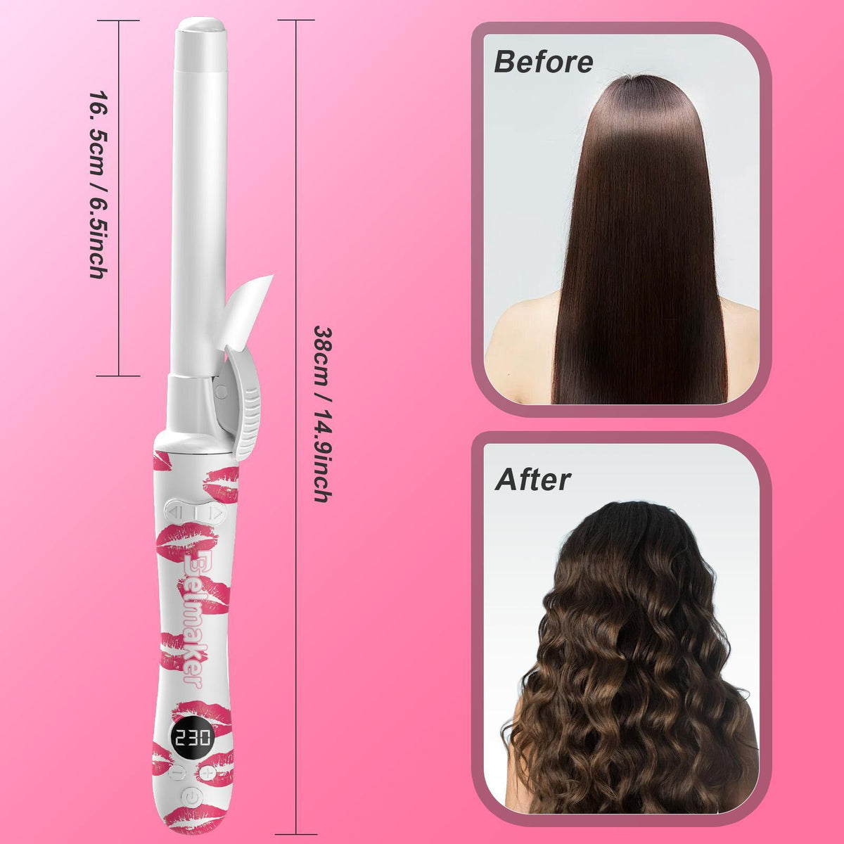 Rotating Ceramic Curling Iron, Iridescent – view 4 of 9 | My Dressing Room