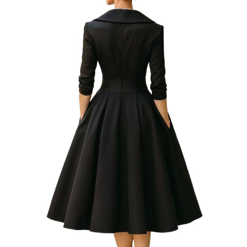 Fitted Long Sleeve Maxi Dress – view 7 of 18