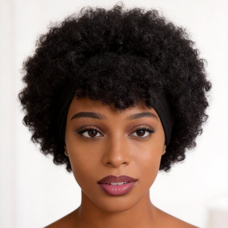 Afro Kinky Curly Headband Wig, Wear and Go – view 8 of 8 | My Dressing Room