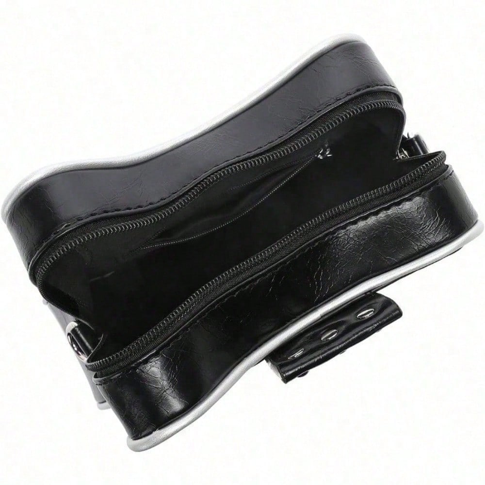 Guitar-Shaped Rivet Crossbody Bag – view 10 of 10 | My Dressing Room