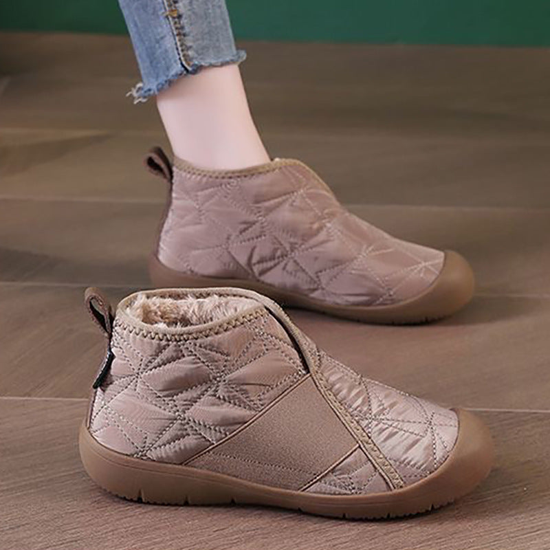 Plush-Lined Flat Snow Boots - view 5