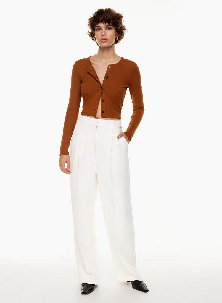 Wide-Leg Pockets Casual Pants – view 5 of 13 | My Dressing Room