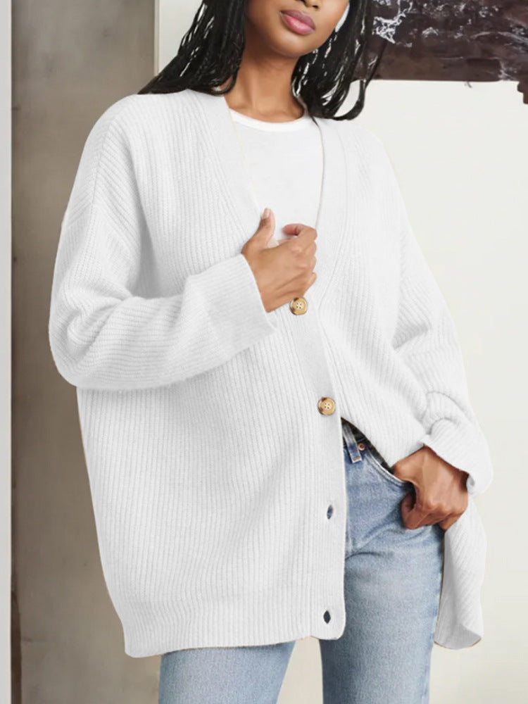 Solid Color Cardigan Sweater Coat – view 3 of 10 | My Dressing Room