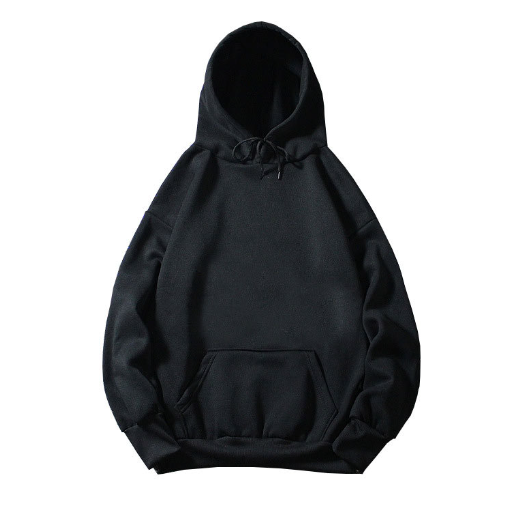 Oversized Drawstring Pullover Hoodie - view 4