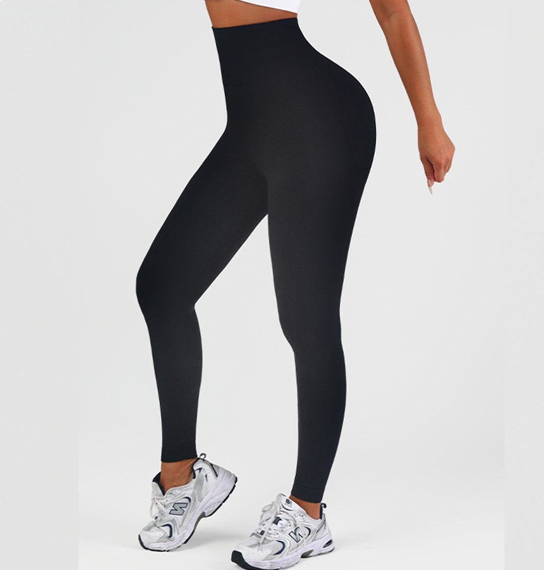 High-Waist Tummy Control Yoga Leggings – view 9 of 9 | My Dressing Room