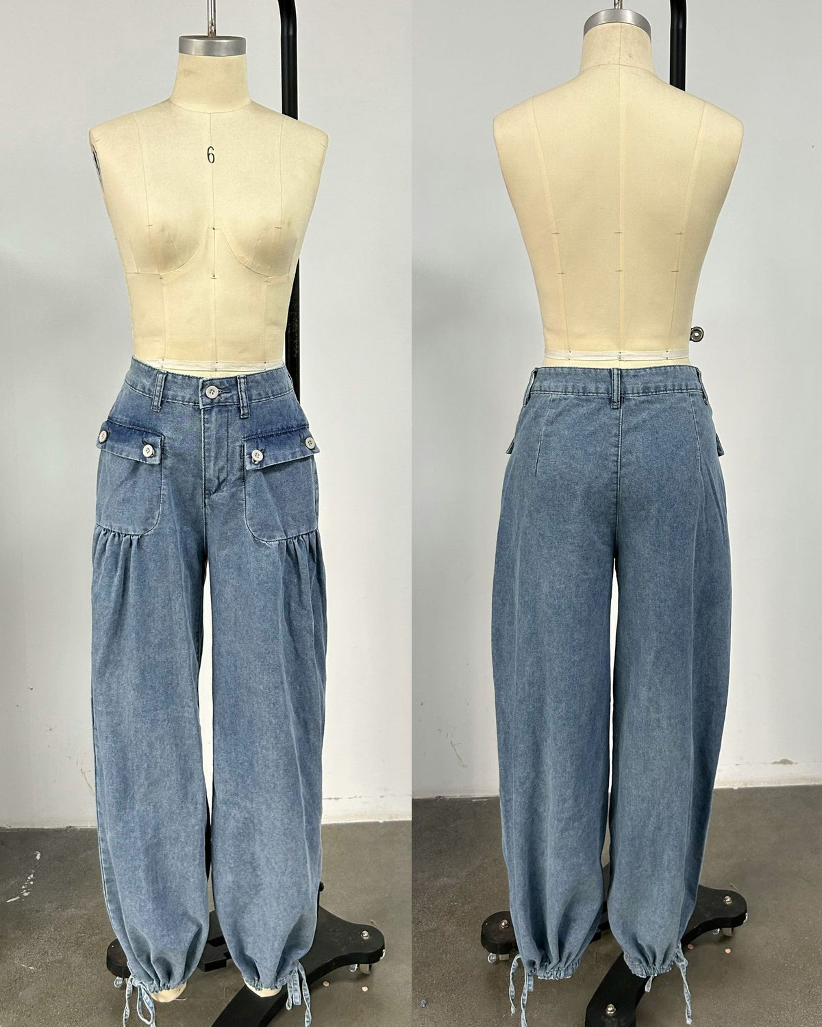 Loose Mid-Waist Straight Jeans – view 4 of 8 | My Dressing Room